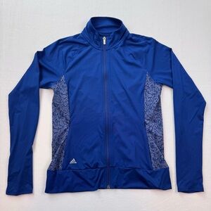 Adidas Women's Small Vibrant Blue Track Jacket
